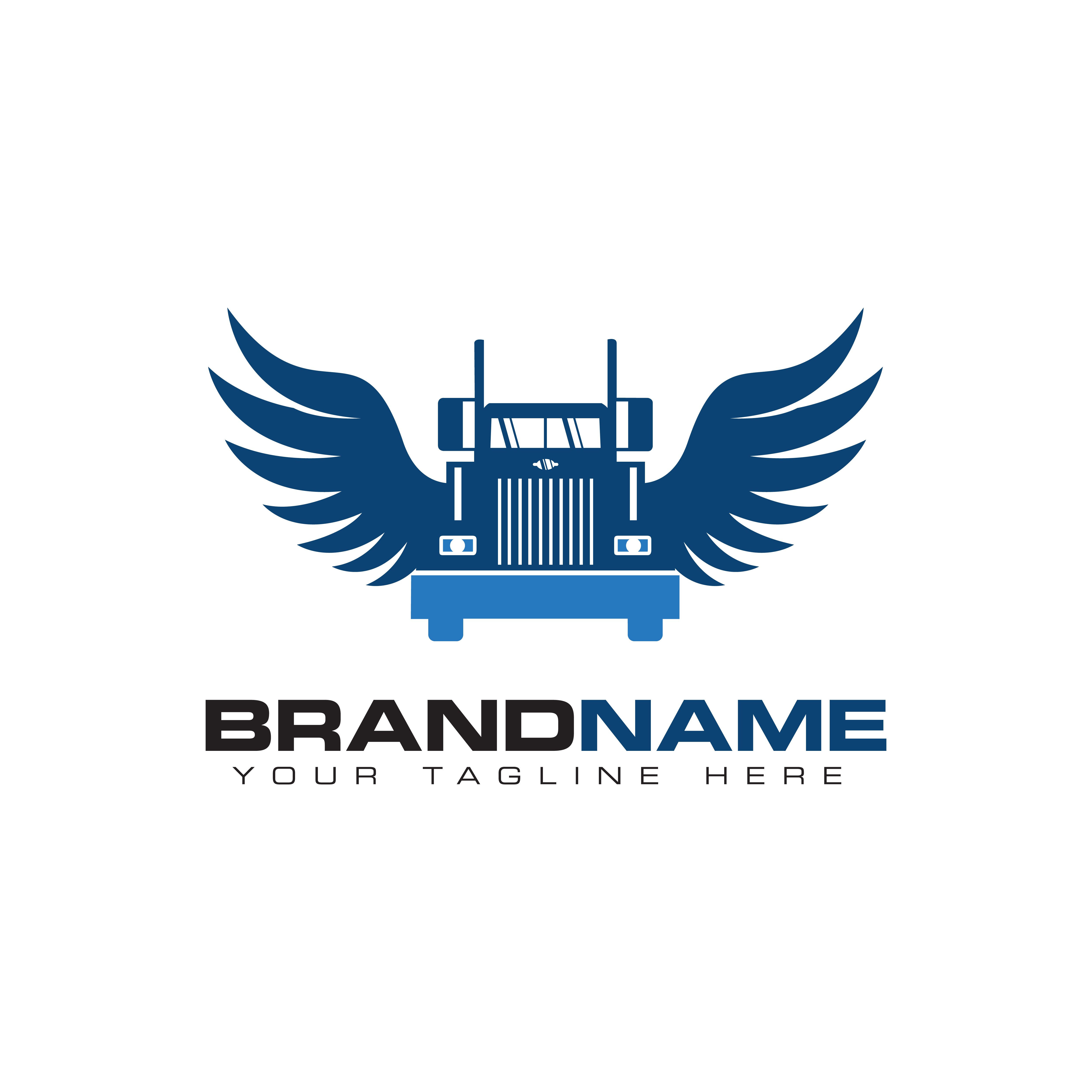 Free truck logo design maker - reachklo