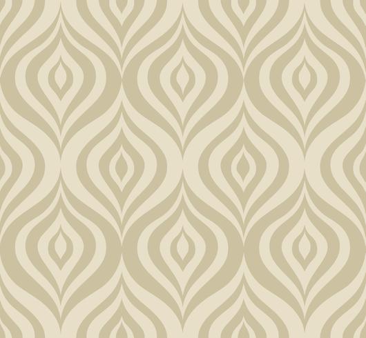 Abstract seamless pattern Floral oriental geometric line ornament vector