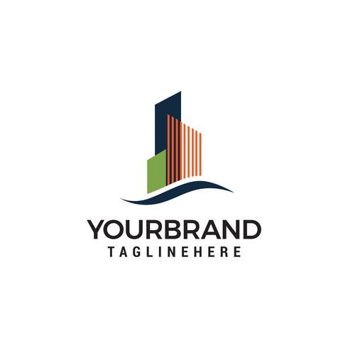 Building town Logo Design Template vector