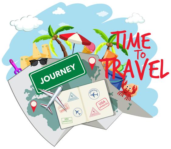 Set of travel element vector