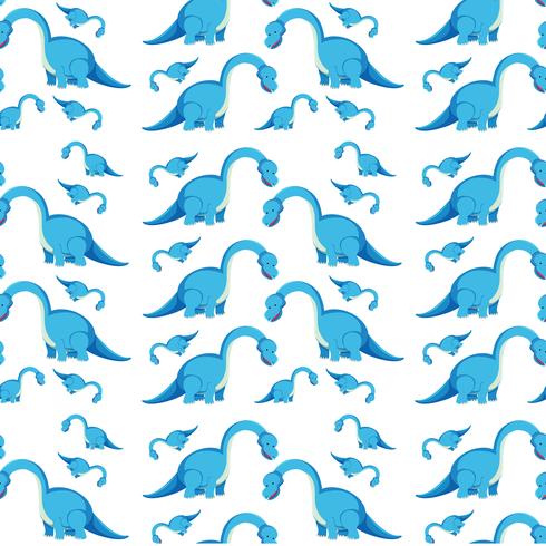 A dinosaur seamless pattern vector