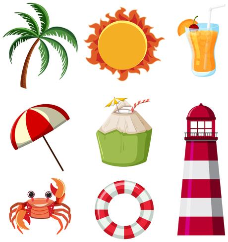 A Set of Beach Element vector