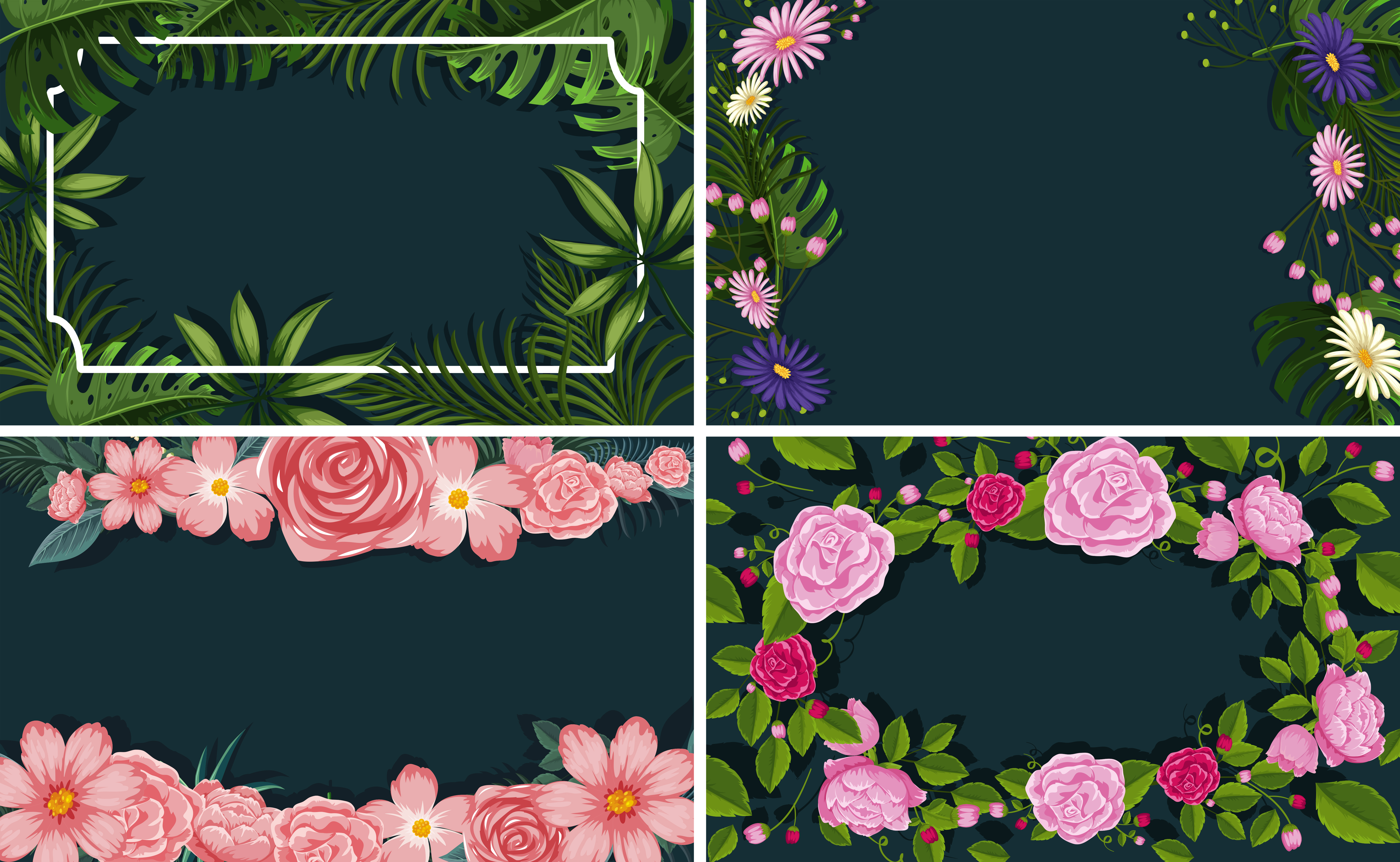 Plant Border Free Vector Art - (3,098 Free Downloads)