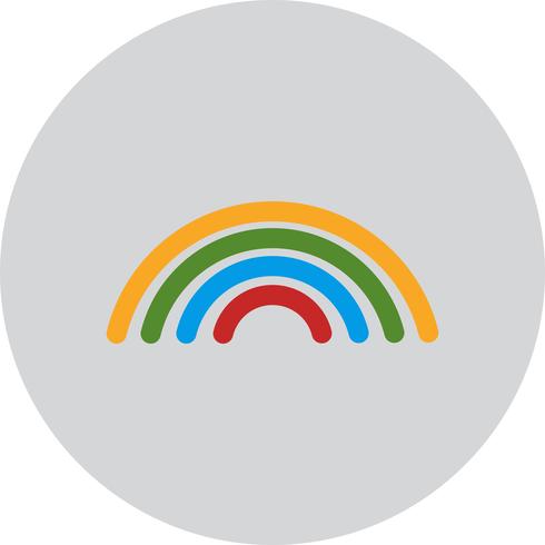 Vector Rainbow Icon