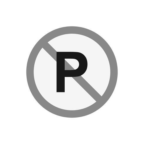 Vector No Parking Icon