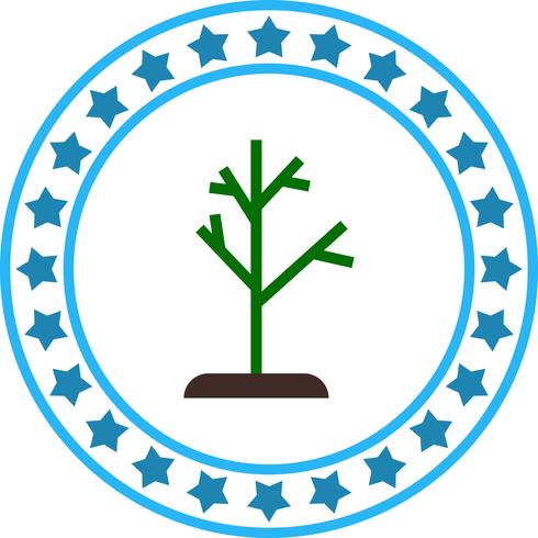 Vector icono de la planta del suelo