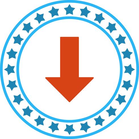 Vector Down arrow Icon