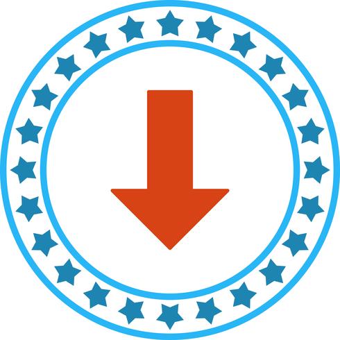 Vector Down arrow Icon