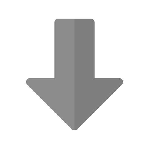 Vector Down Arrow Icon