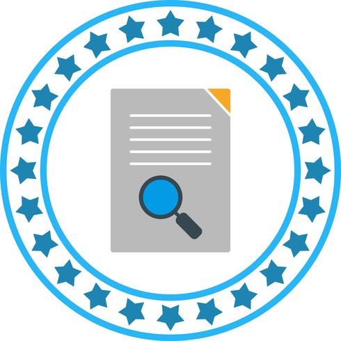  Vector Document Search Icon