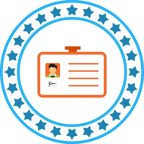  Vector Identity Card Icon