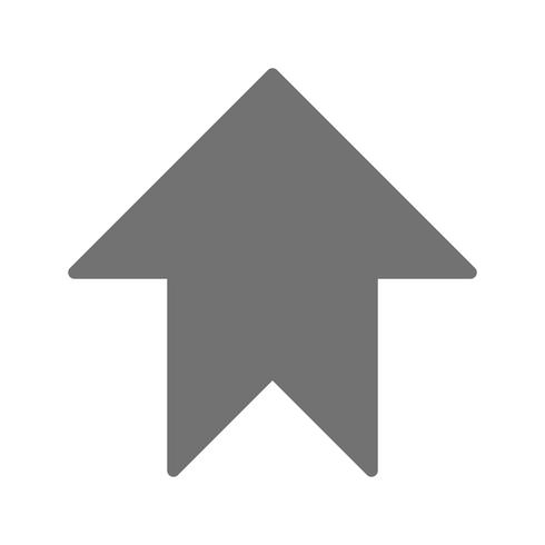 Vector Upward Arrow Icon