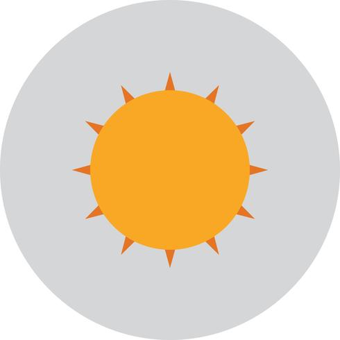 Vector icono de sol