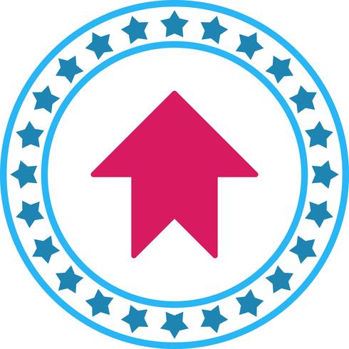 Vector Upward Arrow Icon