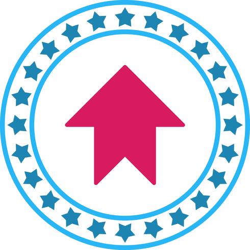 Vector Upward Arrow Icon