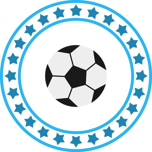 Vector icono de fútbol