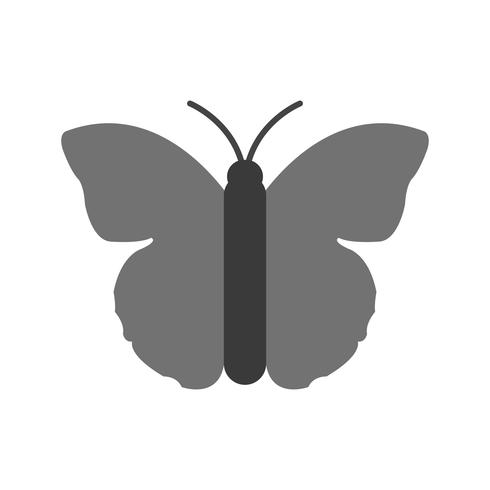 Vector icono de mariposa