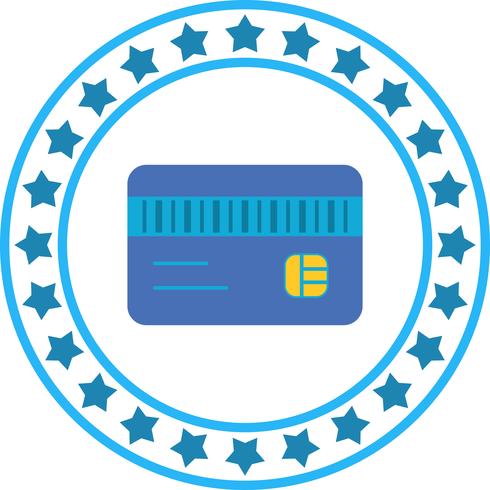 Vector icono de tarjeta de cajero automático