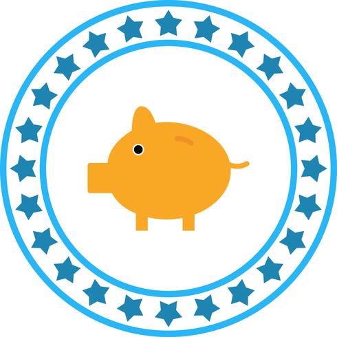 Icono de Vector Piggy Bank