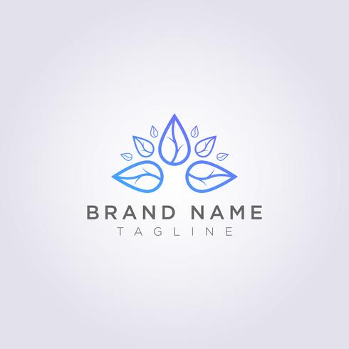 Leaves Logo Design Luxury for Your Business or Brand