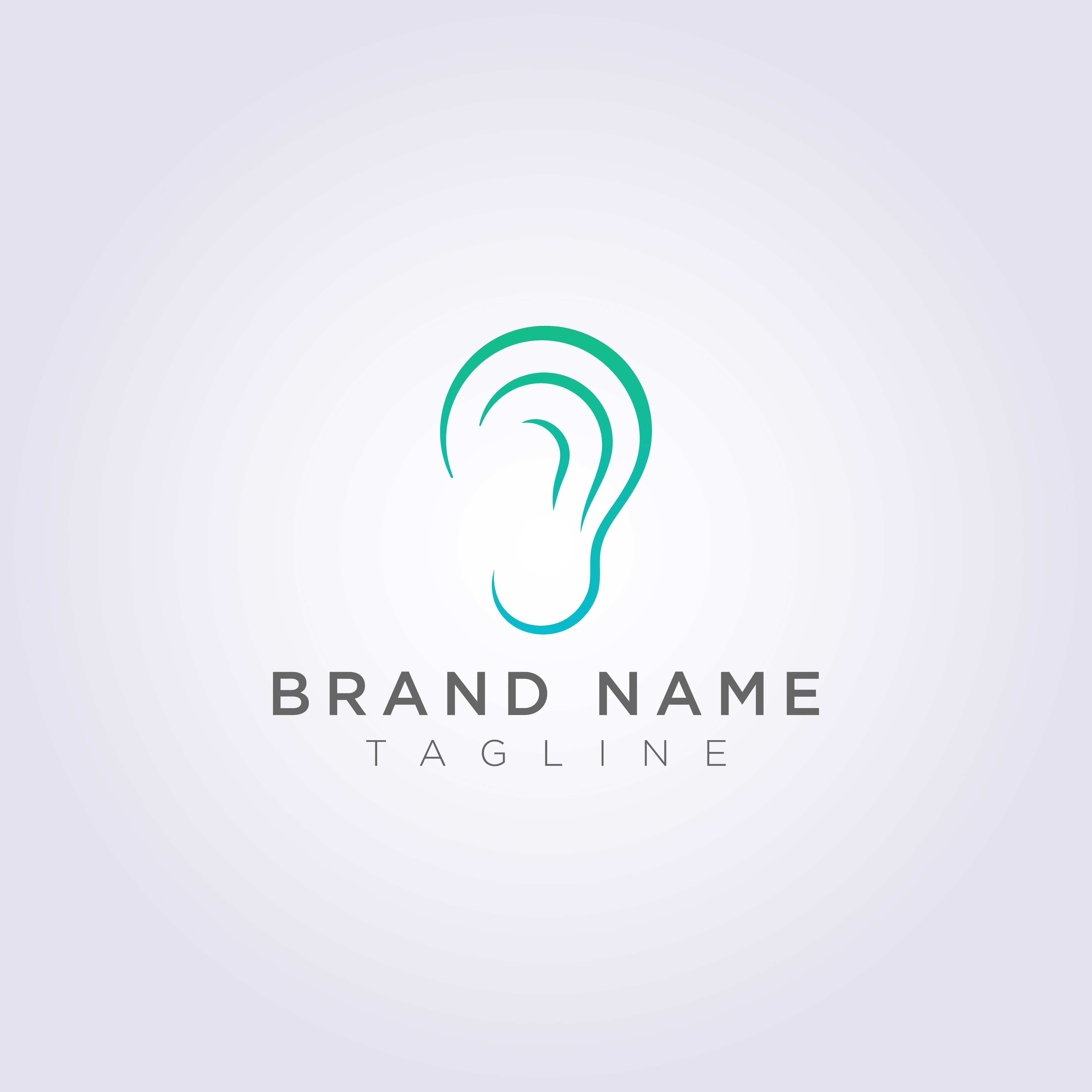 Vector Design of Modern Ear Logo Icons 590117 Vector Art at Vecteezy