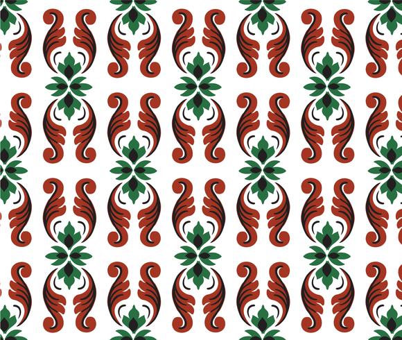 Asian tradition art pattern  vector