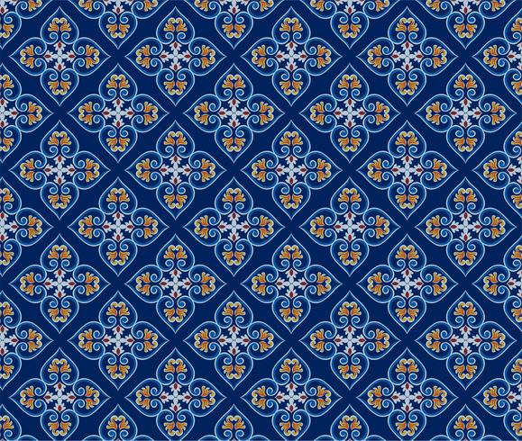 Thai style wallpaper  vector
