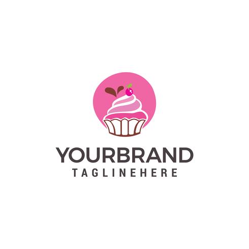 Cake And Cookies Logo Design Template vector