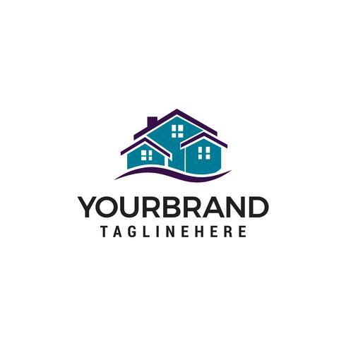 Creative Real Estate Logo Design. House Logo vector