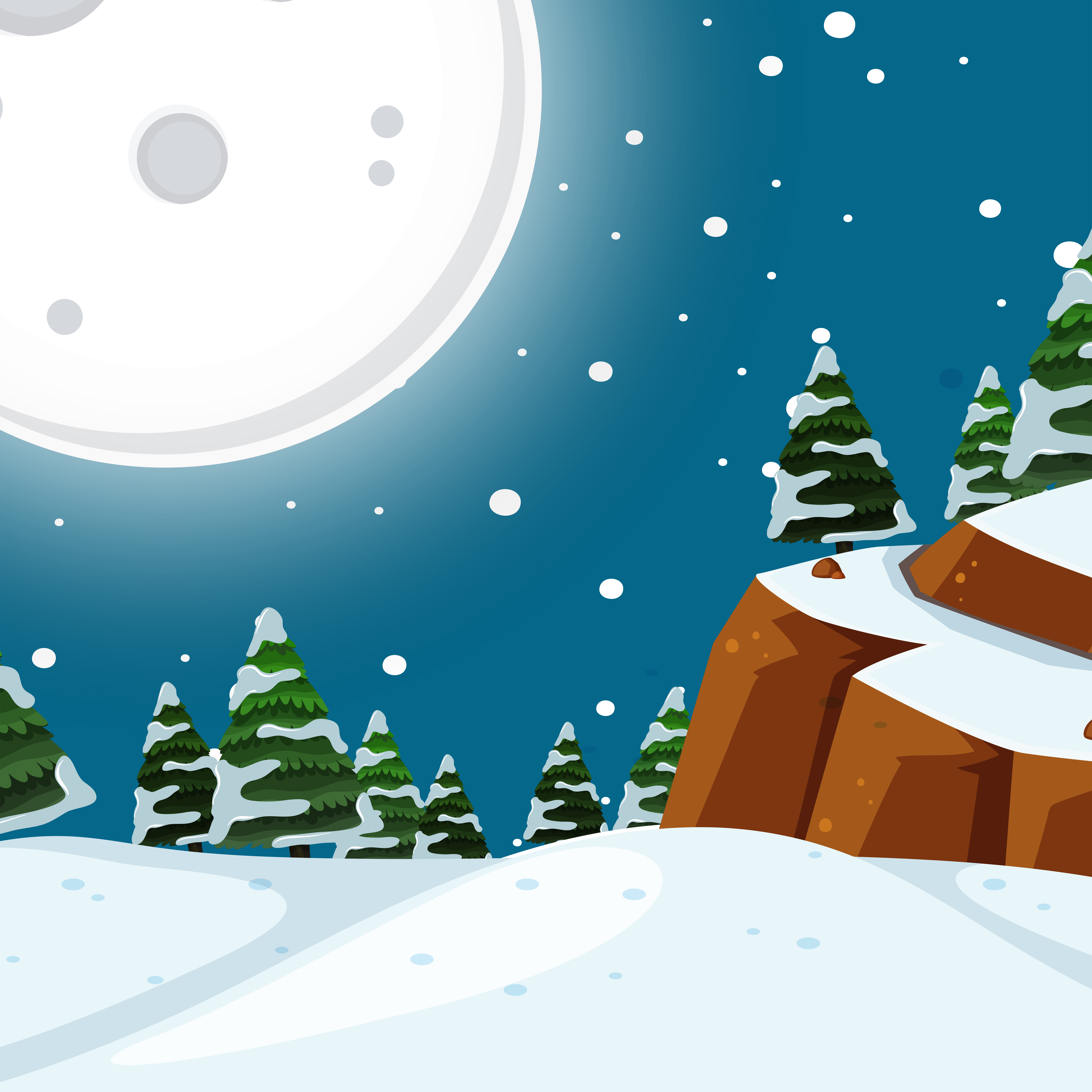 Free Free Svg Snow Scene 466 SVG PNG EPS DXF File