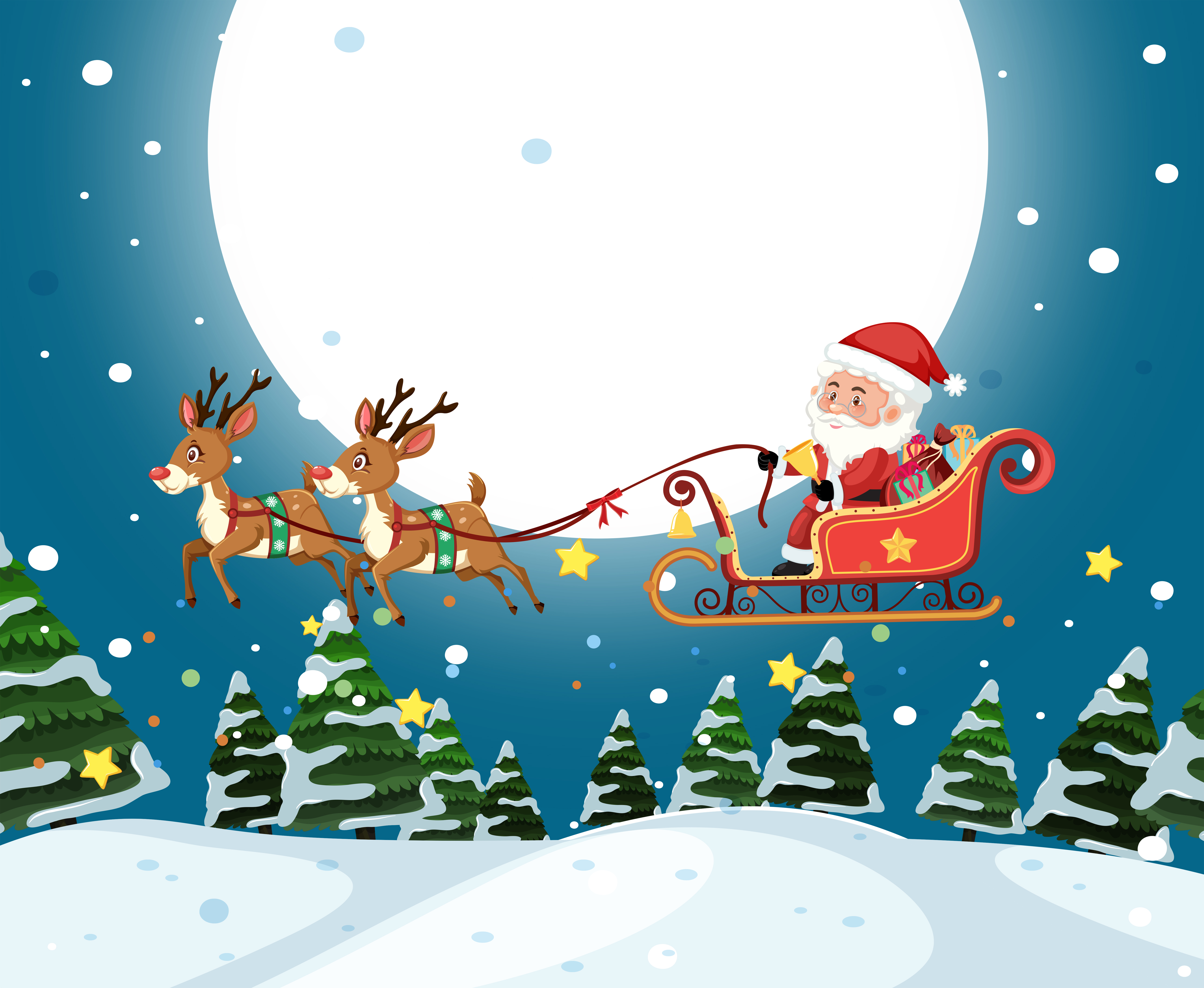 santa-riding-sleigh-christmas-template-591423-vector-art-at-vecteezy