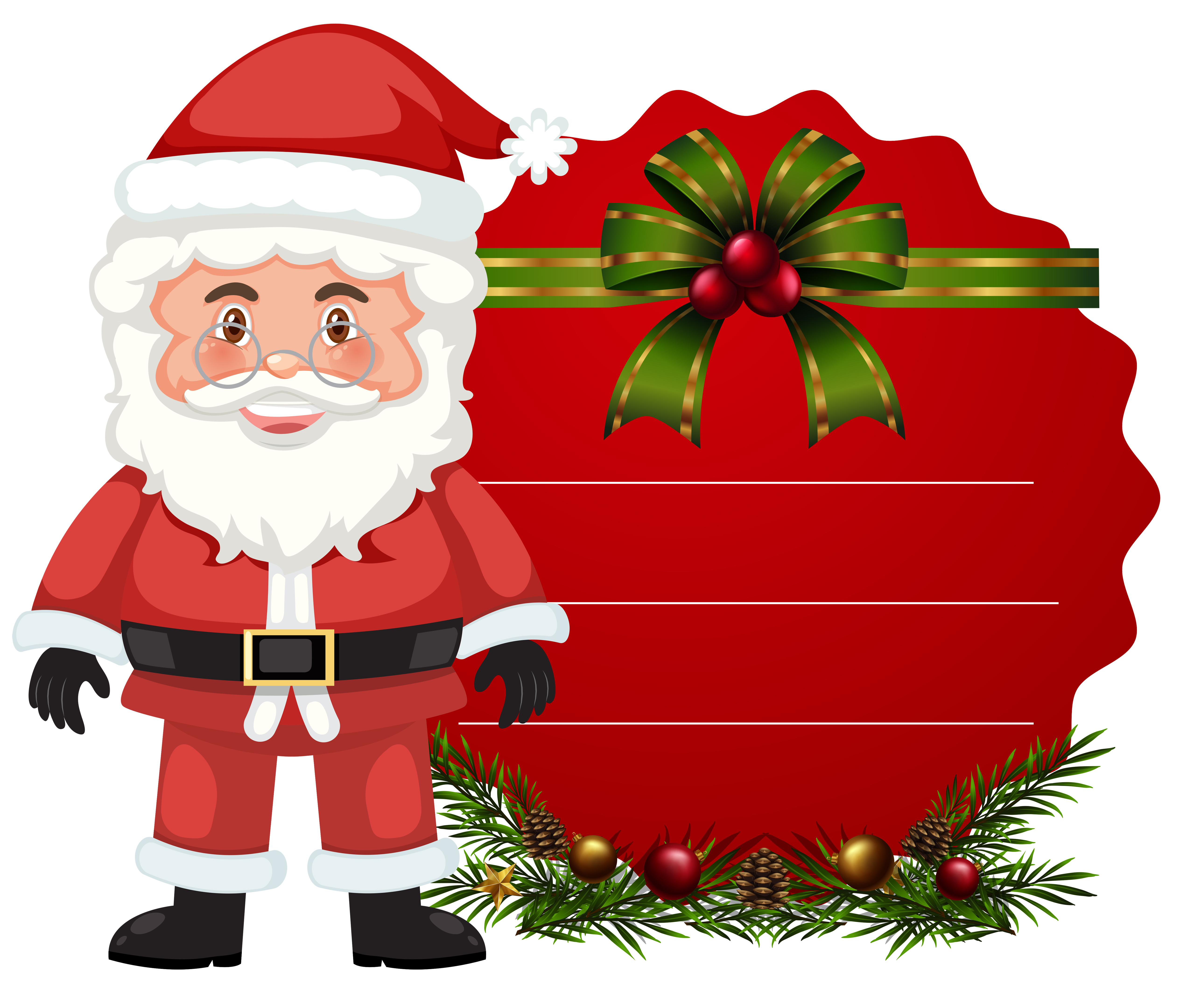 christmas-card-template-with-santa-591525-vector-art-at-vecteezy