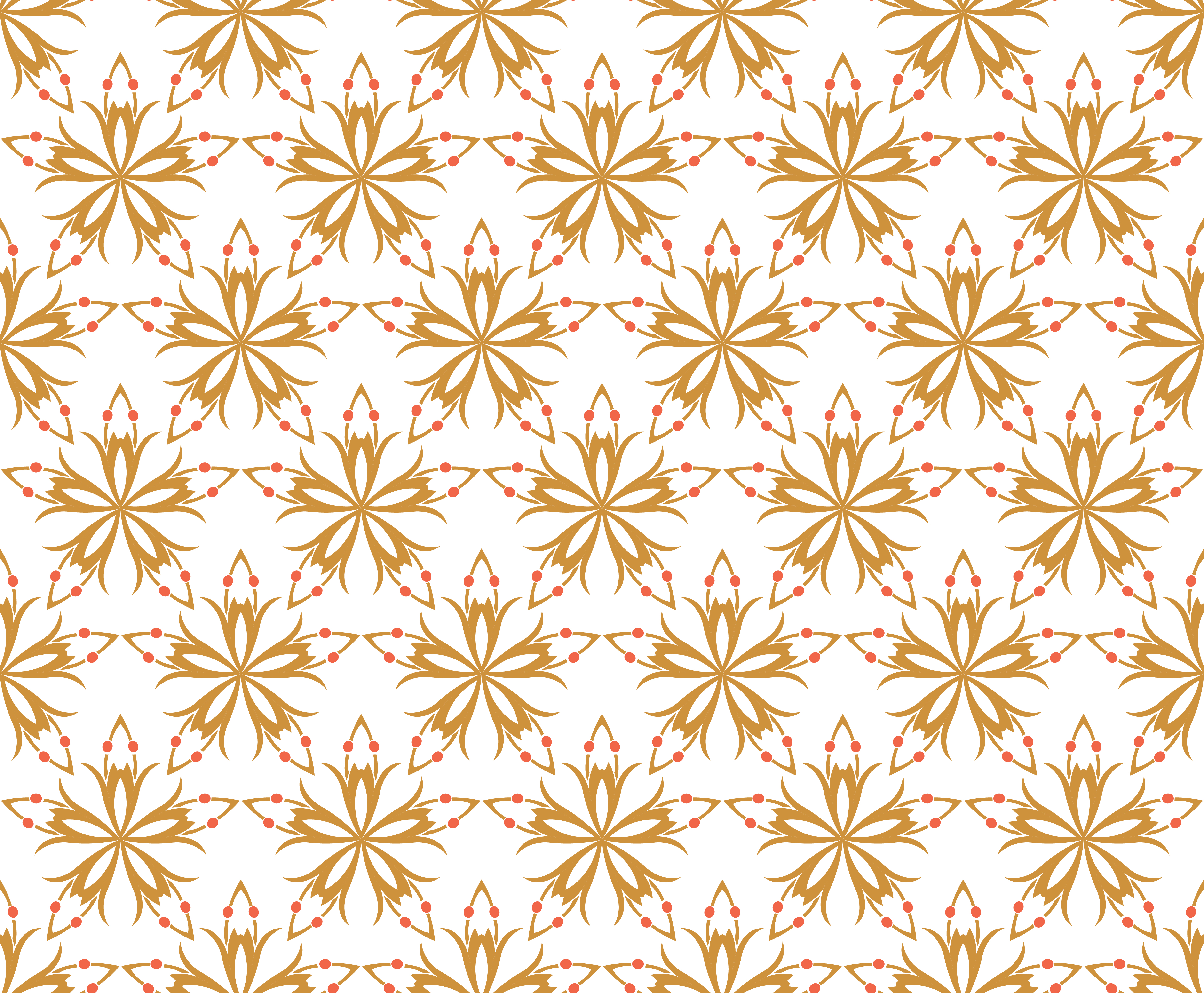 Download geometric flower floral seamless pattern background 591898 - Download Free Vectors, Clipart ...