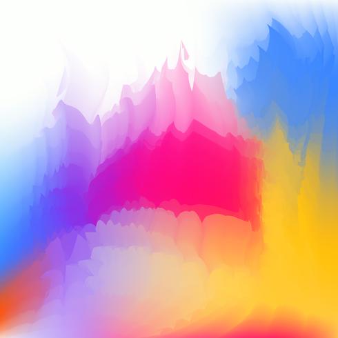 Abstract Creative Fluid Multicolored Blurred Background