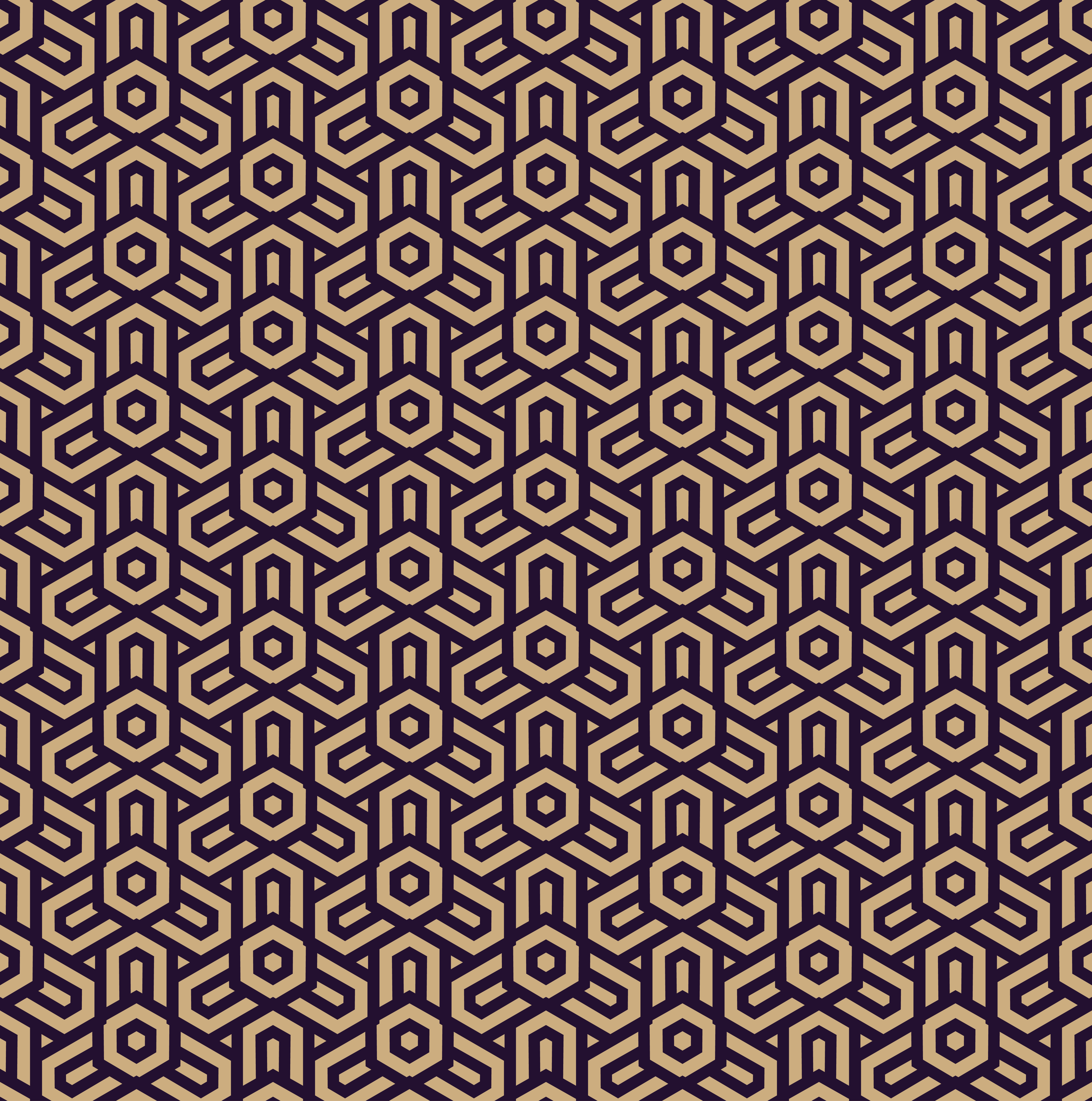 Vector Seamless Pattern Modern Stylish Texture Repeating Geometric