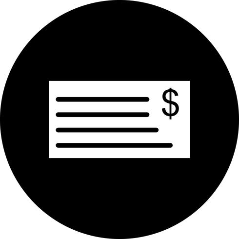  Vector Cheque Icon