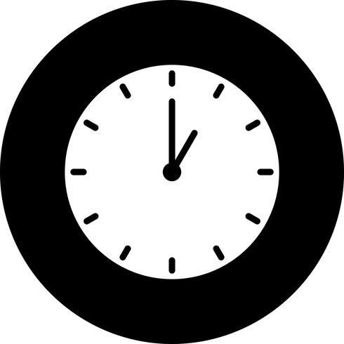 Vector Clock Icon