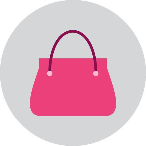  Vector Lady Bag Icon