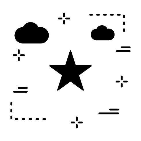 Vector icono de estrella