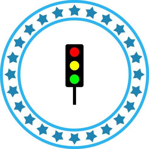 Vector Traffic Signal Icon