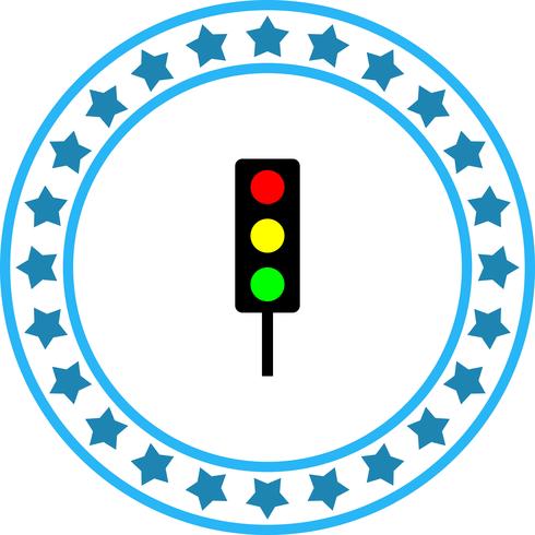 Vector Traffic Signal Icon