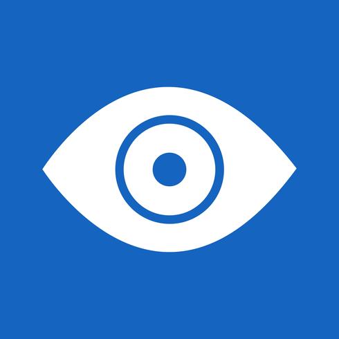 Vector icono de ojo