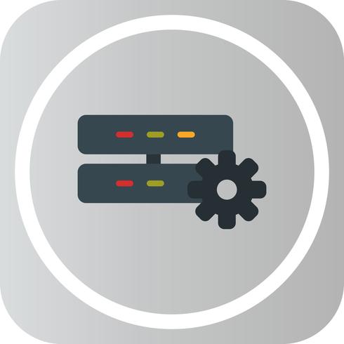 Vector Server Setting Icon