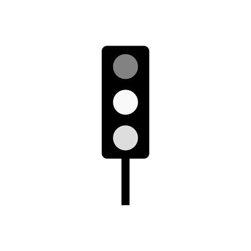 Vector Traffic Signal Icon