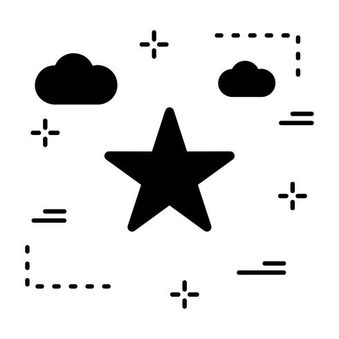 Vector icono de estrella