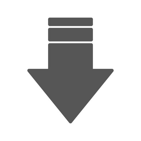 Vector Downward Arrow Icon