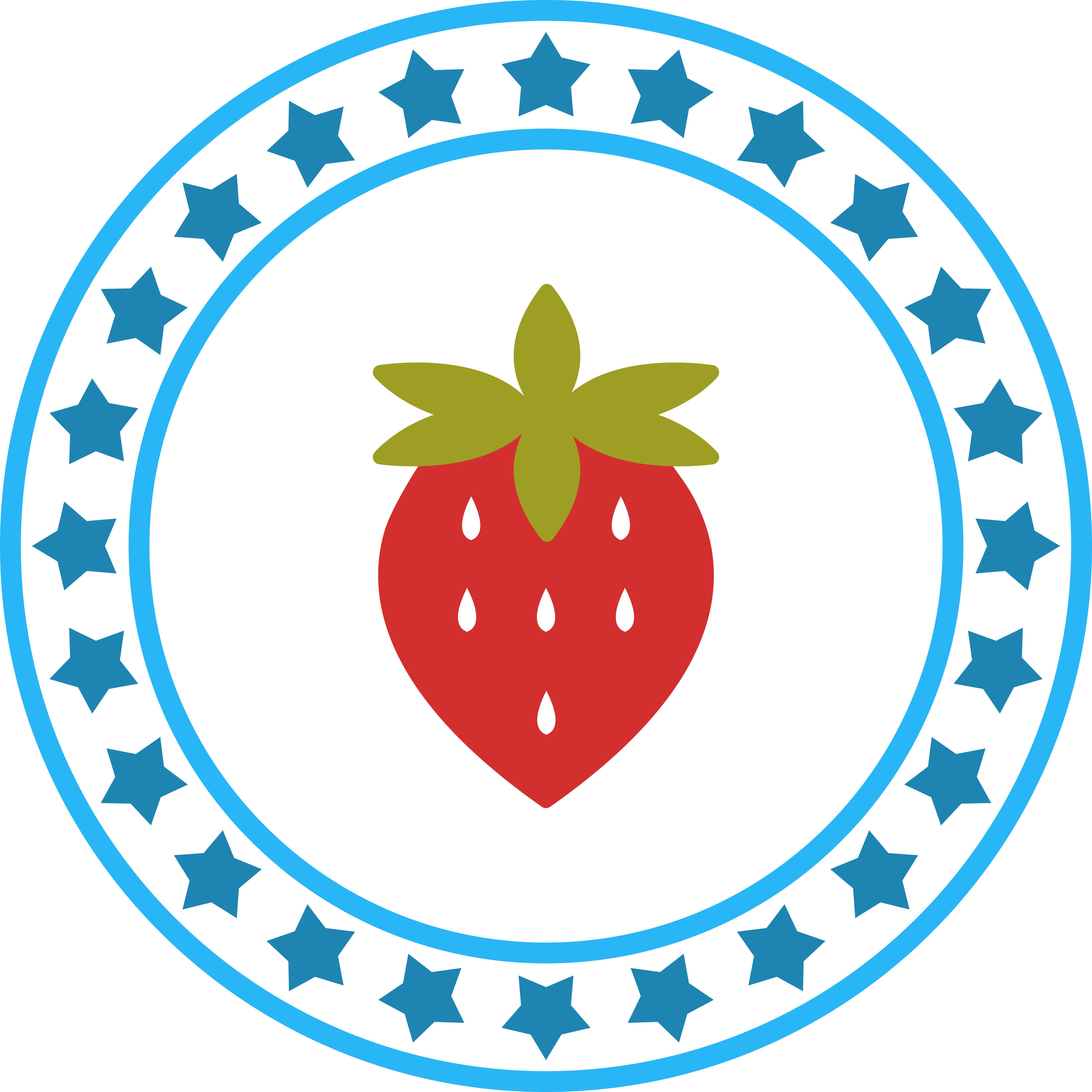 Vector Strawberry Icon 593126 Vector Art at Vecteezy