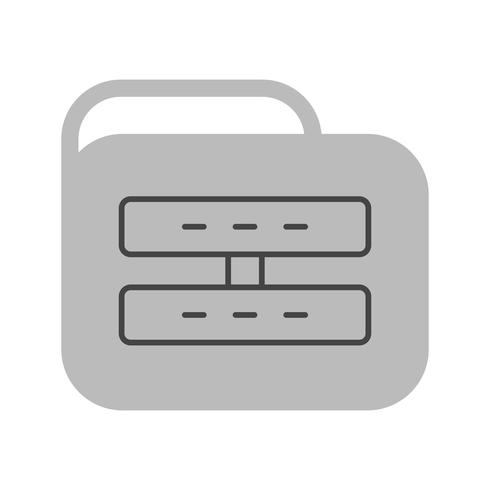 Vector Server Folder Icon