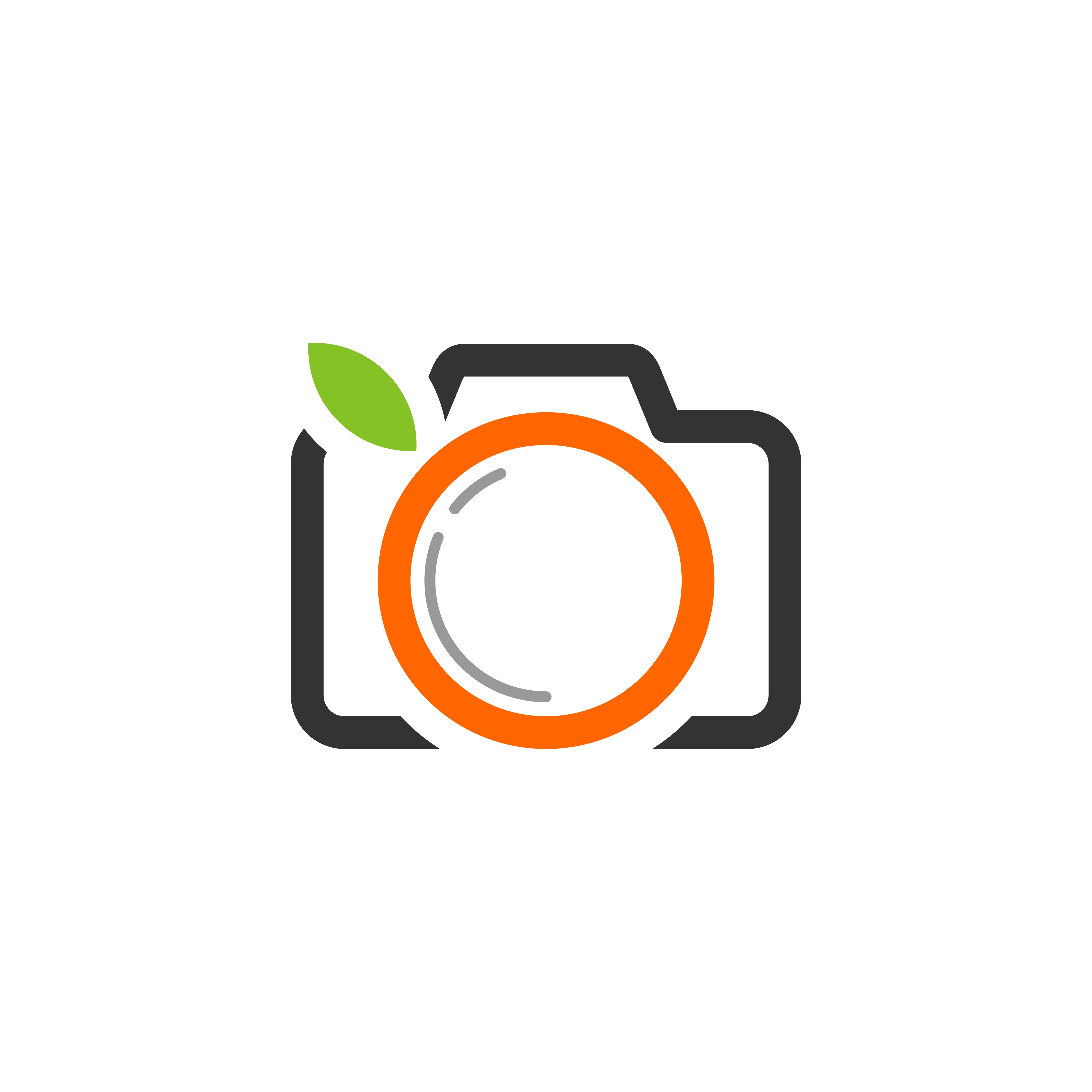 Camera Icon Logo Template Illustration Design. Vector EPS 10