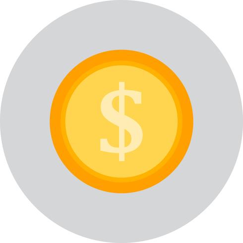  Vector Dollor Coin Icon
